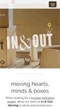Mobile Screenshot of inandoutmoving.ca